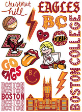 Load image into Gallery viewer, Boston College Sticker Sheet
