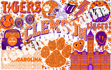 Load image into Gallery viewer, Clemson University Background
