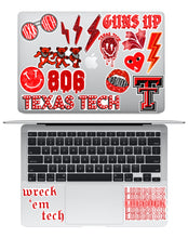 Load image into Gallery viewer, Texas Tech Sticker Sheet
