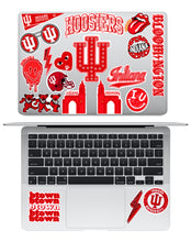 Load image into Gallery viewer, Indiana University Sticker Sheet
