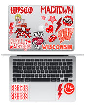 Load image into Gallery viewer, University of Wisconsin Sticker Sheet
