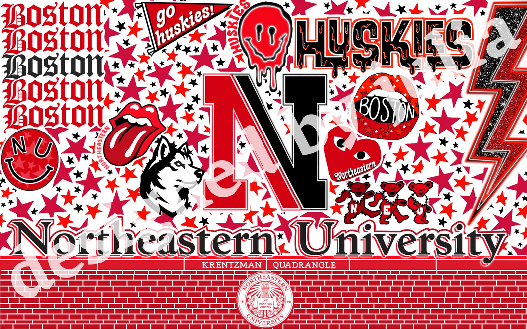 Northeastern University Laptop Background